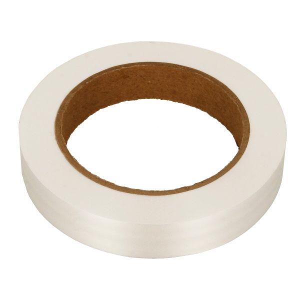 Лента полипропиленовая для флористики 20.0 мм / 45.7 метров, №01 белый, Stilerra PYP20-45S