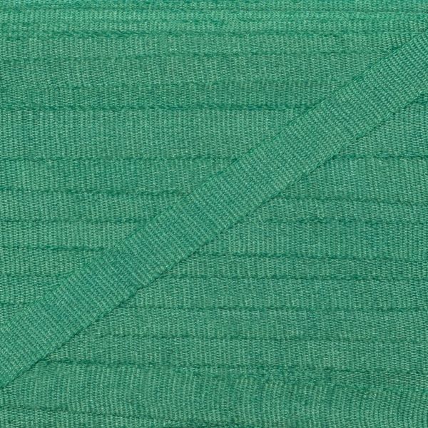 Лента (тесьма) шелковая 4.0 мм / 45.5±0.5 метров, №182 зеленый, Gamma SR-4