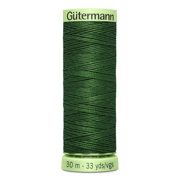 Нитки отделочные Gutermann Top Stitch, 30м, 639 травяной, 5 катушек