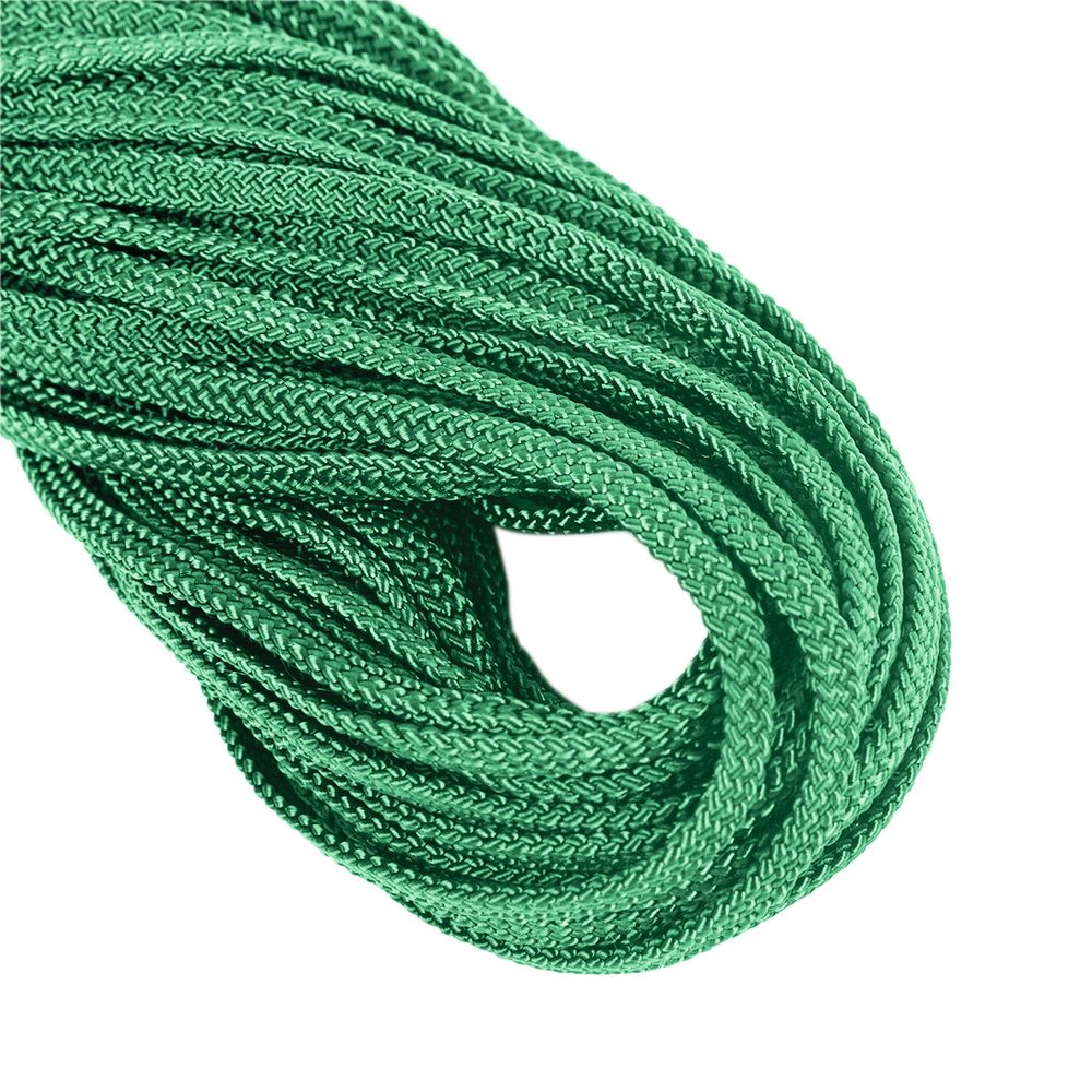 Шнур плоский п/а ⌀5.5 мм, 50 м, 857009 / зеленый, Gamma 1с19