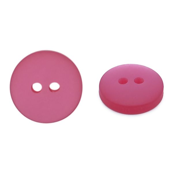 Пуговицы на 2 прокола 18L (11мм), пластик (col.12 бордовый), CR-K18M, 144 шт