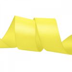 Лента репсовая (в рубчик) 38.0 мм / 22.8±1 метра, 640 желтый, Magic4Hobby