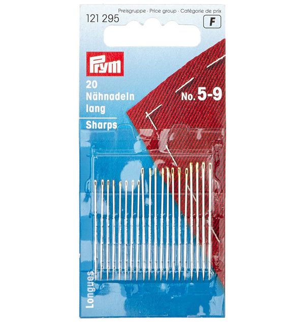 Иглы ручные №5-9, 20 шт, Prym 121295