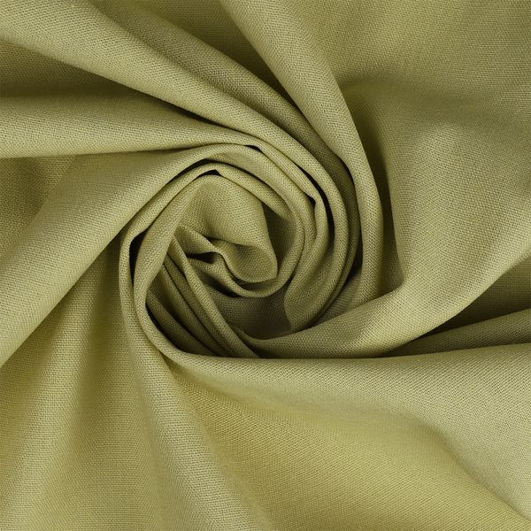 Льняная ткань 200 г/м², 140 см / 5 метров, TBY.Li.1009.43.5, цв.43 салат