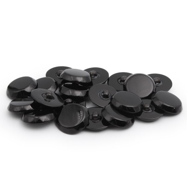 Пуговицы на ножке (3.01-969-28) (черный), 20 шт