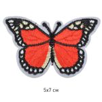 Термоаппликация Бабочка-02, 5х7см, 10 шт