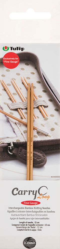 Спицы съемные Tulip CarryC Long Fine Gauge ⌀2.25 мм, 12 см, CTMM-55 /TOS/