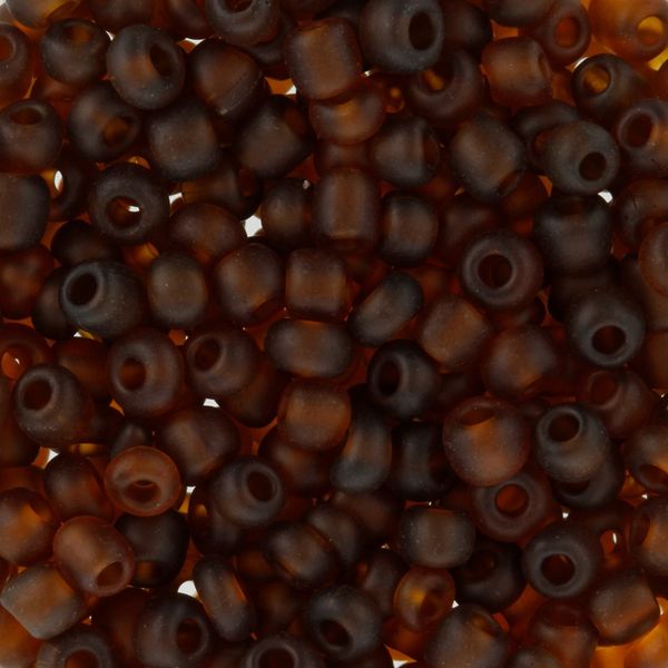 Бисер Zlatka 8/0, 100 г (10х10 г), №0013M коричневый, GR
