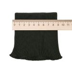 Манжеты трикотажные 9.0х9.5 см, 1 пара, средней плотности 14 кл, 1х1, 8114 т.хаки