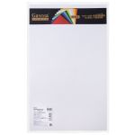 Фетр листовой жесткий 1.2 мм, 33х53 см, 802 гр. белый, Gamma FKS12-33/53