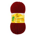 Пряжа Камтекс Детская забава / уп.10 мот. по 50 г, 140 м, цв.091 вишня