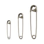 Булавки английские ассорти 12 шт, никель, KOH-I-NOOR 55 (5110 №1-2-3)