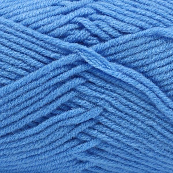 Пряжа Astra Premium (Астра Премиум) Молочный хлопок / уп.3 мот. по 50 г, 100 м, 86 голубой
