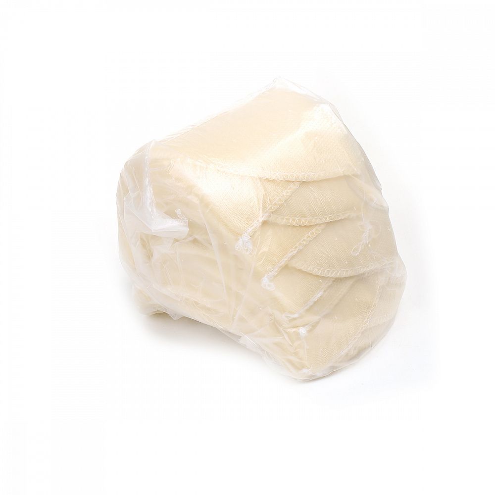 Плечевые накладки (подплечники) втачные 100х155х14 мм, Ф14 бежевый, 10 пар