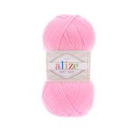 Пряжа Alize (Ализе) Happy Baby / уп.5 мот. по 100 г, 350м, 191 розовый A