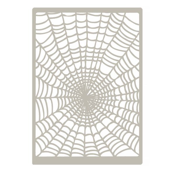 Трафарет-маска, 1 шт, TFR-10 11 Паутинка, Mr.Painter TFR-10