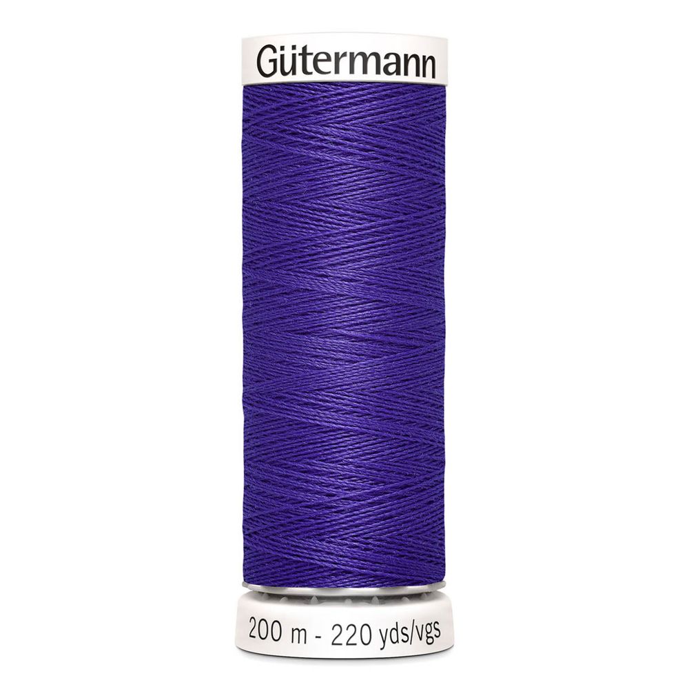 Нитки универсальные Gutermann Sew-all, 200м, 810 яркий василек, 1 катушка