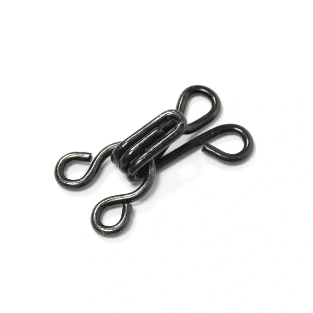 Крючки пришивные 19 мм, латунь 3 черный цв, Prym