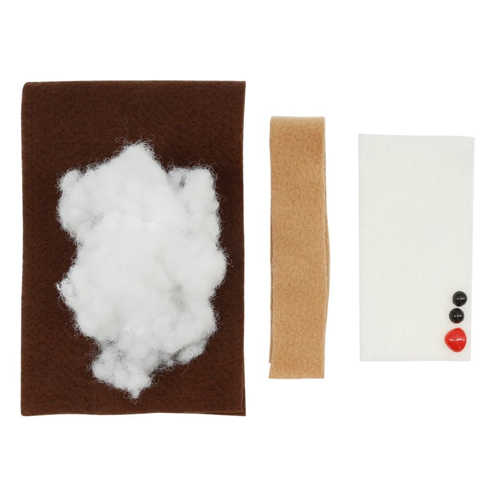 Набор для шитья игрушки из фетра, Олененок, 14см