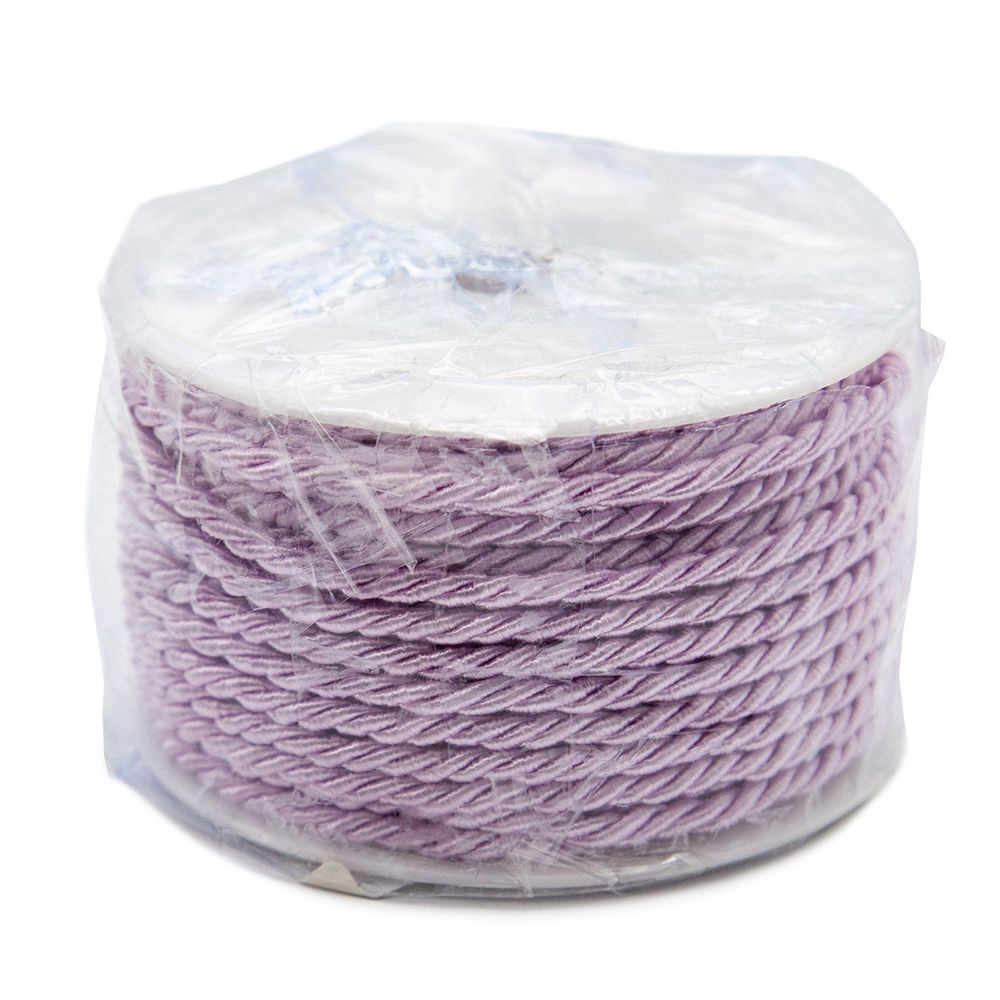 Шнур витой ⌀3.0 мм / 18.29 метров, 24 св-фиолетовый