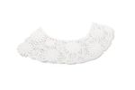 Пришивной кружевной воротник гипюр 6.5 см, 5 пар Турция, белый, Gamma VGM-65-05M