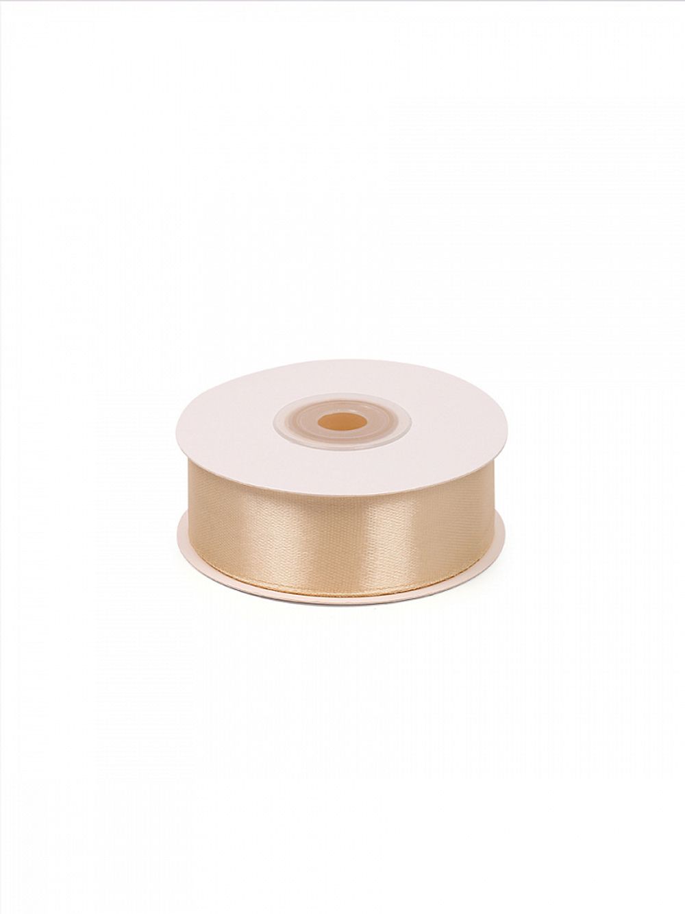 Лента атласная 1-сторонняя 25.0 мм / 22.5±1 метра, 3009 бежевый, Magic4Hobby