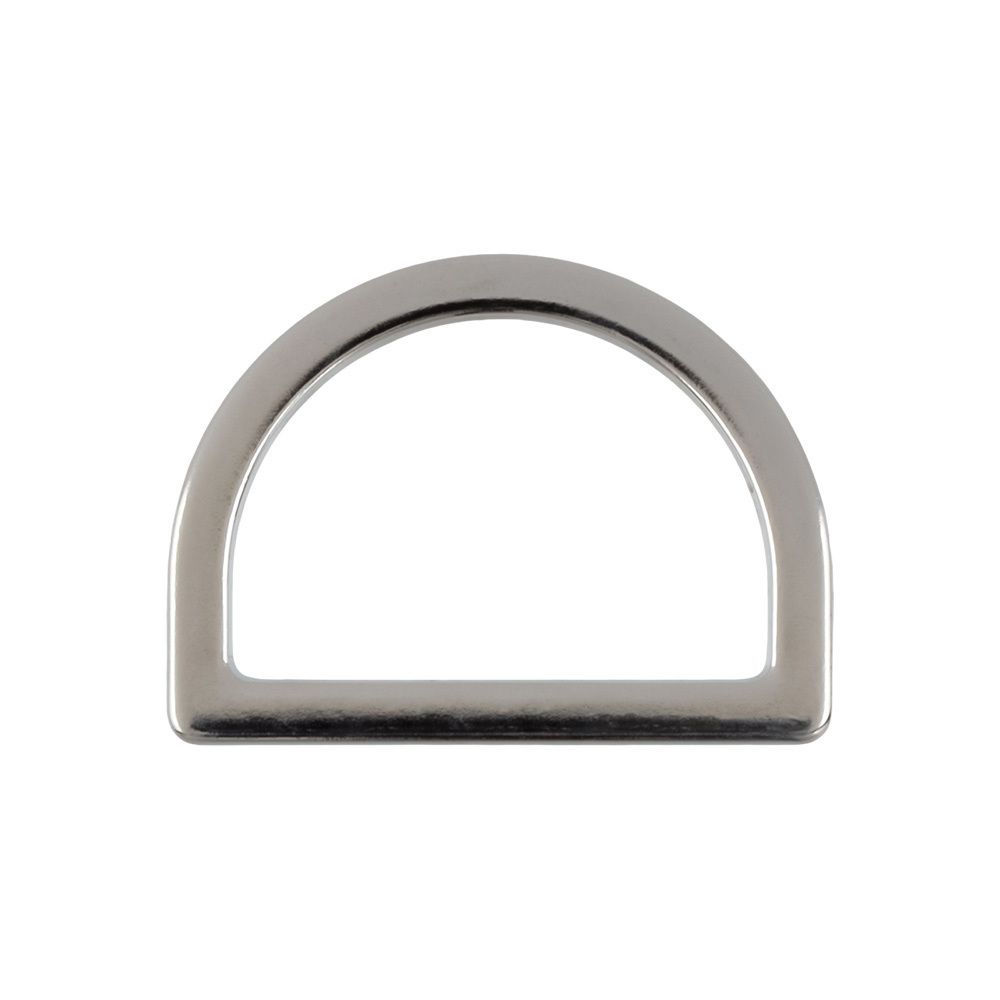 Полукольцо литое металл внутр. 25 мм, 10 шт, 04 никель, GH 22/25, Gamma