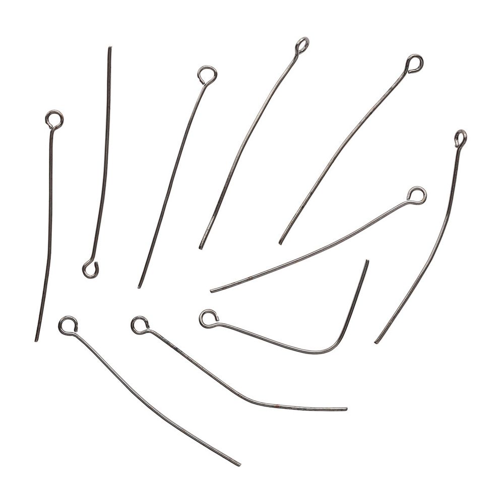 Штифт с петлей 40 мм, 50 шт/упак, Astra&Craft (Черный никель) 4AR261/262