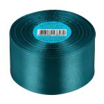 Лента атласная 1-сторонняя 50.0 мм / 33±2 метра, 107 т-зеленый, Gamma