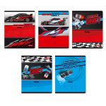 Тетрадь ученическая школьная, A5+ 18 л. на скобе 65 г/м², белизна 100%, 20 шт, клетка, 000708 Дави на газ, Светоч 18ТЕТк-001