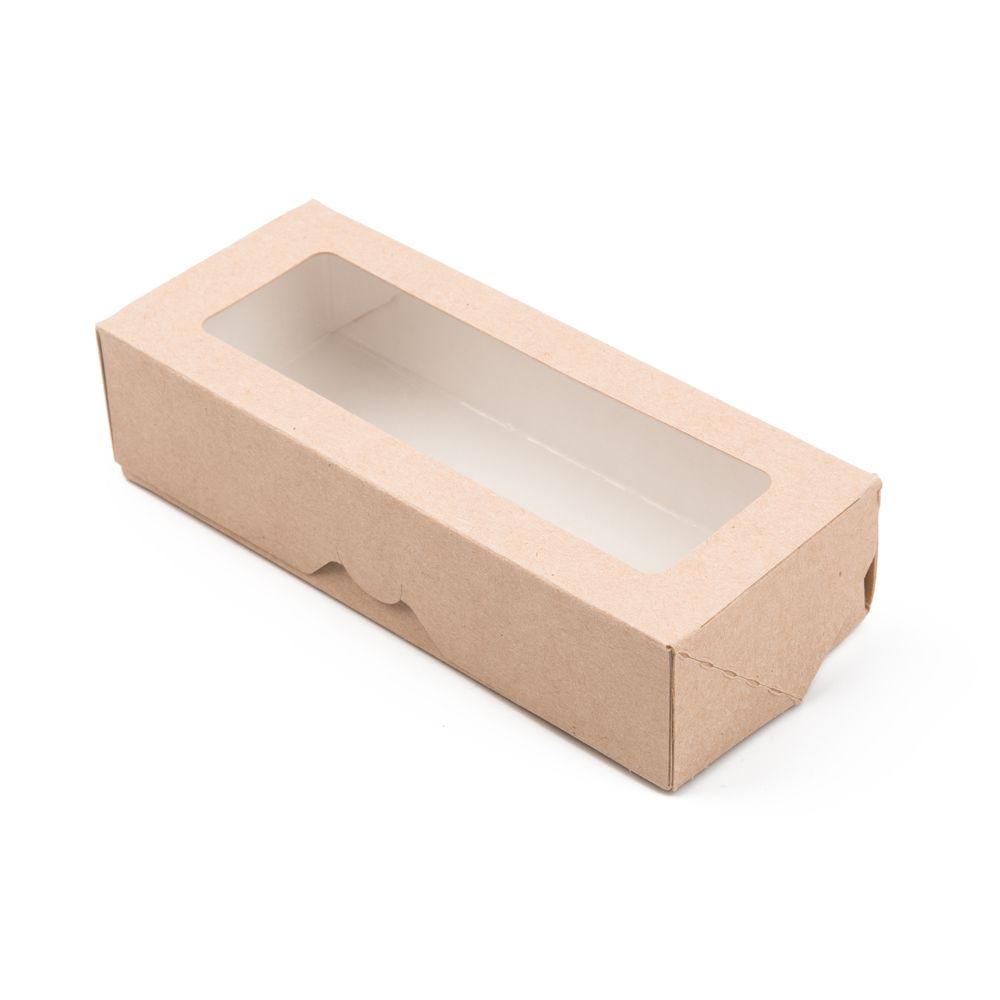 Коробка универсальная с окном 17х7х4 см, 5 шт, S-Chief BFC-035