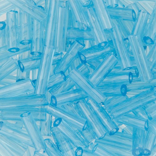 Бисер стеклярус Zlatka 100 г (10х10 г), №0003 голубой GG