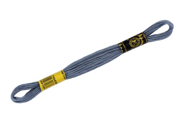 Мулине ПНК им.Кирова цв.7006 серый, Россия, 24 мотка по 8 метров