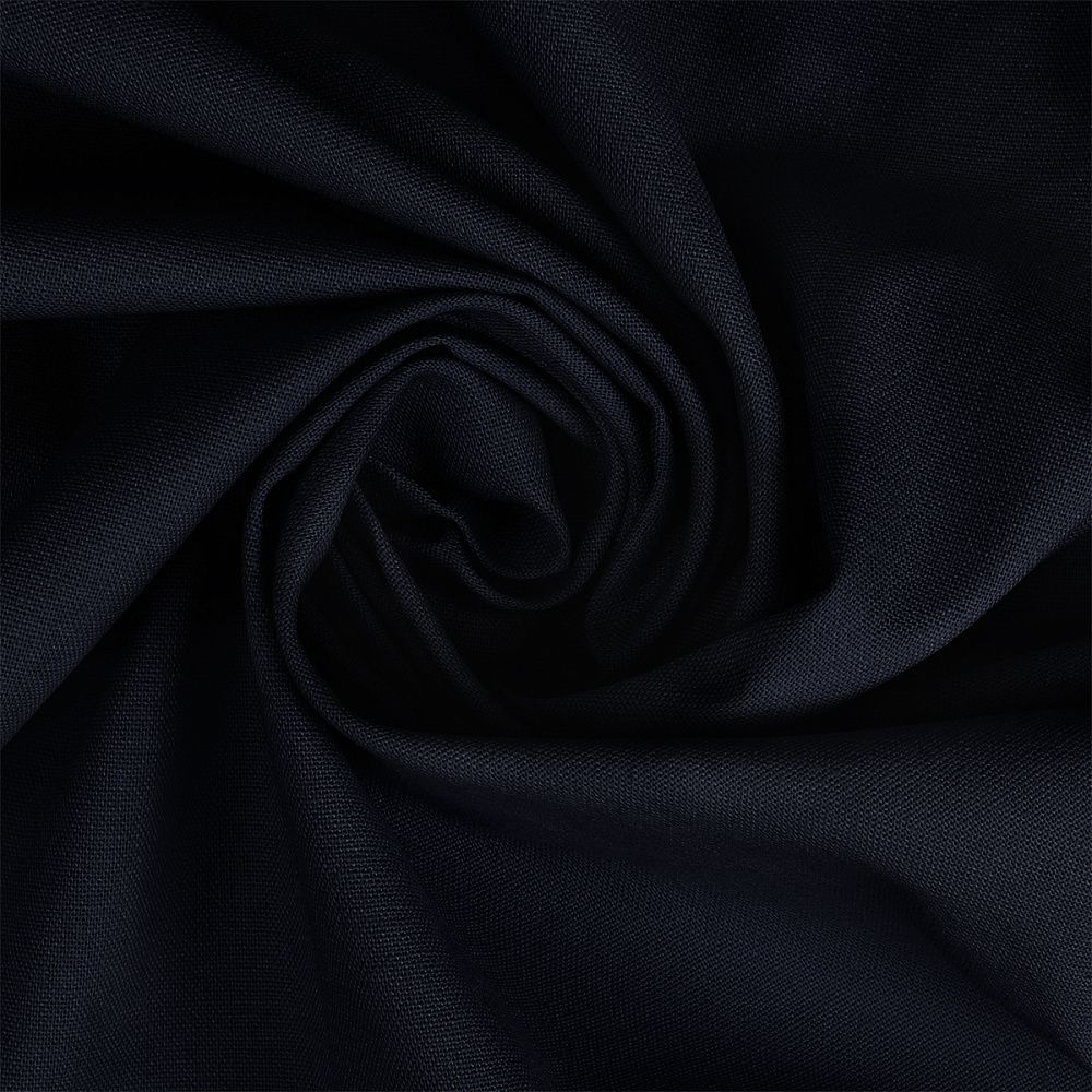 Льняная ткань 200 г/м², 140 см / 5 метров, TBY.Li.1009.56.5, цв.56 т.синий