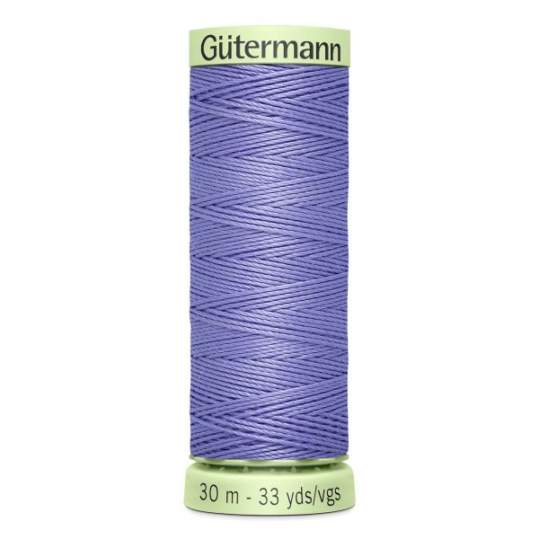 Нитки отделочные Gutermann Top Stitch, 30м, 631 нежная лаванда, 5 катушек