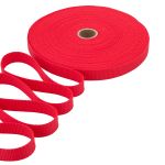 Стропа (ременная лента) 20 мм / 25 метров, [11-11.2 г/пог.м], рис.8619(8814), красный, С3617Г17