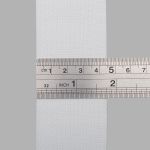 Резинка вязаная 45.0 мм / 25 метров, 4.1 г/см, эластичность 220%, белый, ТВ-45