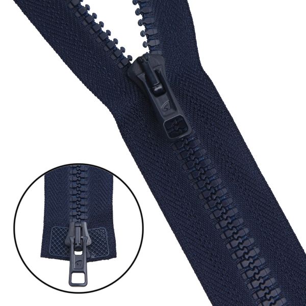 Молния трактор Arta Т6 (6 мм) 2 зам., разъем., 100 см, ОПТ. УП. 25 ШТ., 044 т.синий