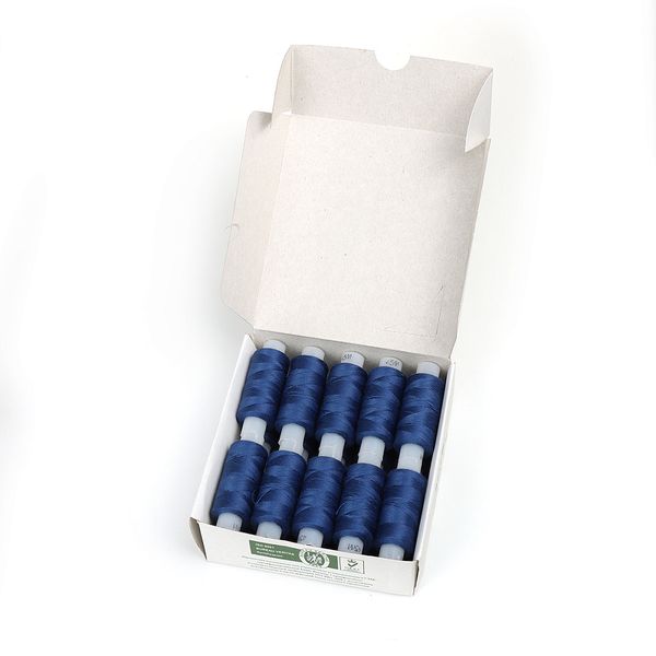 Нитки армированные ПНК им.Кирова 45ЛЛ, бытовые, 200 м / 20 кат., 2112 т.васильковый