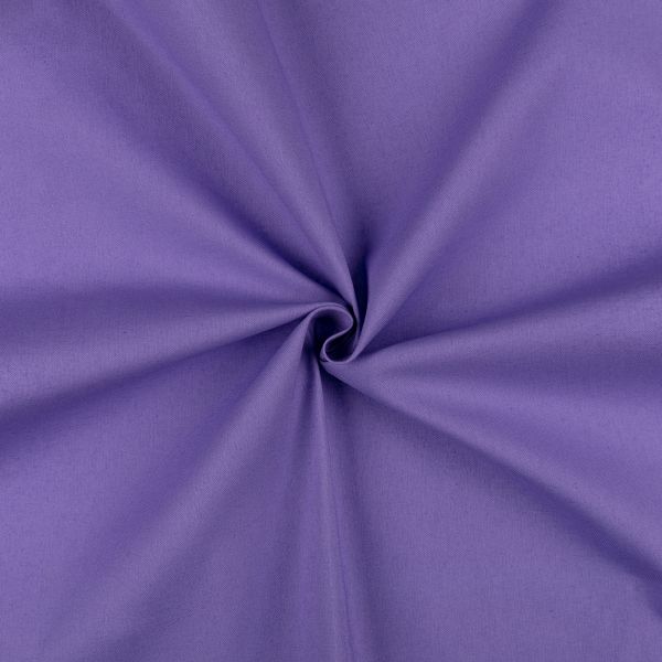 Хлопчатобумажная ткань 140 г/м², отрез 50х55 см, сиреневый, Gamma