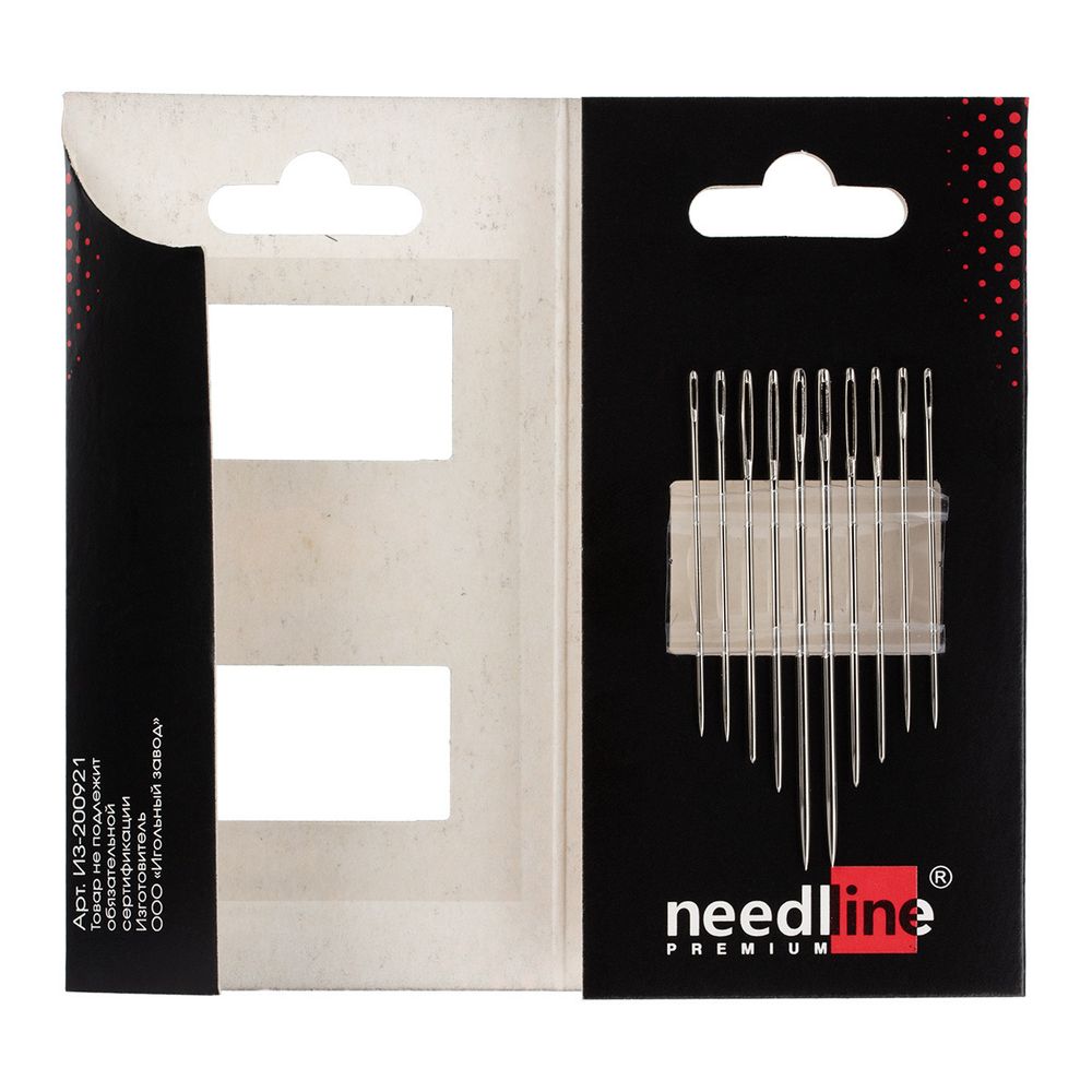 Иглы ручные набор №2, 10 шт, Gamma ИЗ-200921