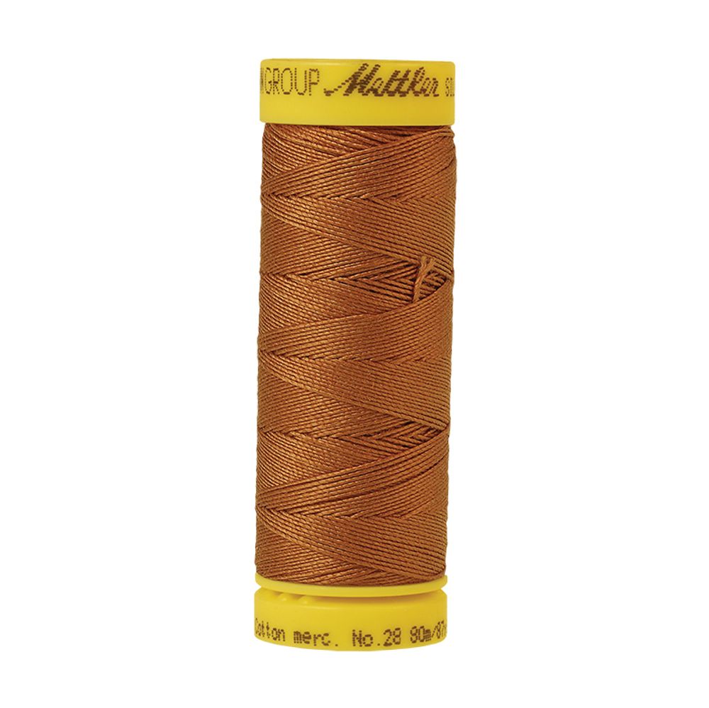 Нитки хлопковые отделочные Mettler Silk-Finish Cotton 28, 80 м, 0899, 5 катушек