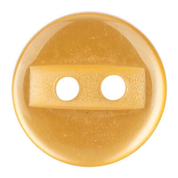 Пуговицы 2 прокола блузочные 11 мм, 36 шт, 115 т.желтый, Blitz DRN 0035