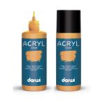 Краска акриловая Darwi Opak, 80мл, укрывистая, 746 Желтая охра