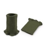 Манжеты трикотажные 6.5х9.5 см, 1 пара, тонкие, 840 полынь