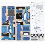 Пазл объемный 3D, 22 элемента, Серия Транспорт (мини) Спорткар, Rezark ROM-08