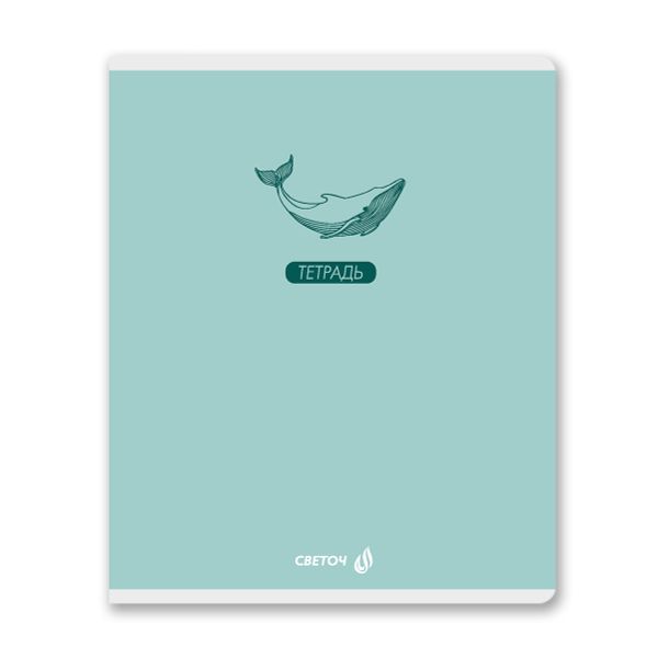 Тетрадь ученическая общая, выборочный лак, A5 96 л. на скобе 65 г/м², белизна 100% 5 шт клетка, 01533 Для творческих заметок, Светоч Т80