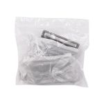 Пряжка-застежка 40 мм (внешн. 45х31 мм), 4 шт, т.серебро, BIG