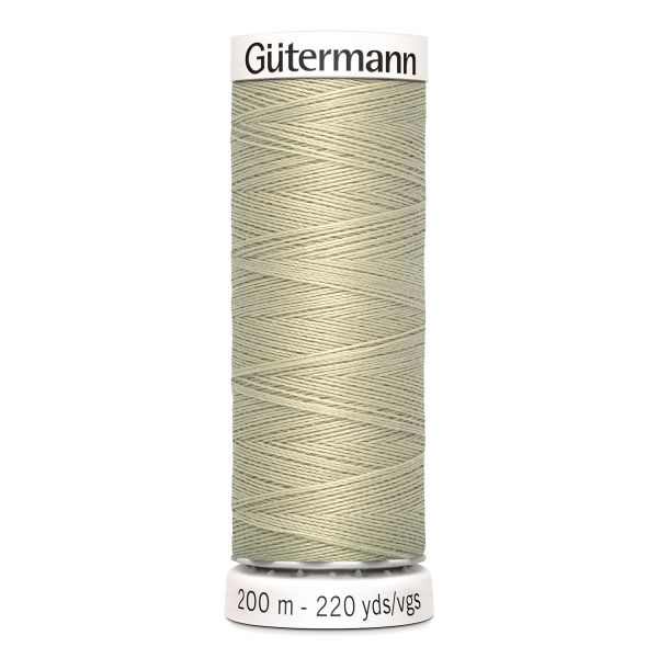 Нитки универсальные Gutermann Sew-all, 200м, 503 желтовато-серый, 5 катушек