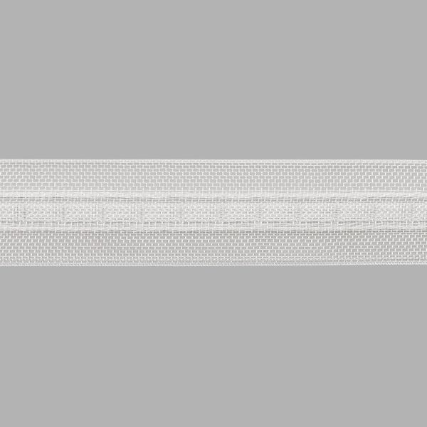 Лента (тесьма) шторная для римских штор (1 ряд петель) 22 мм / 100 метров, прозрачный ТУ, C13M